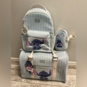 NWT Stitch weekender, backpack, and phone crossbody bag